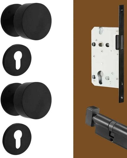 Sleek Serenity Brass Door Handle: Elevate Your Home's Style and Security