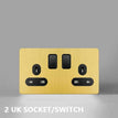 Dual UK Socket
