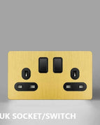Dual UK Socket