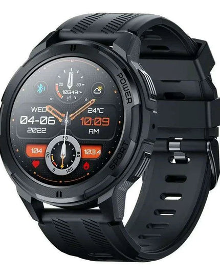 2024 All-Weather AMOLED Smartwatch with Advanced Health Tracking and Bluetooth Sync for iOS and Android