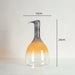 Toucan Stopper Glass Vase with Gradient Design for Stylish Home Accent