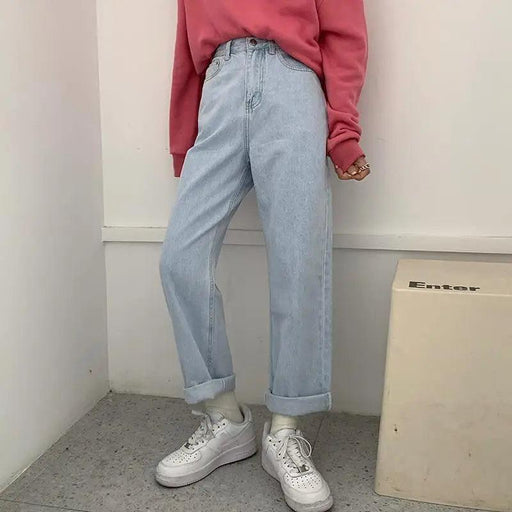 Trendy Pink High-Waisted Y2K Wide-Leg Trousers for Women - Must-Have Summer Fashion 2023