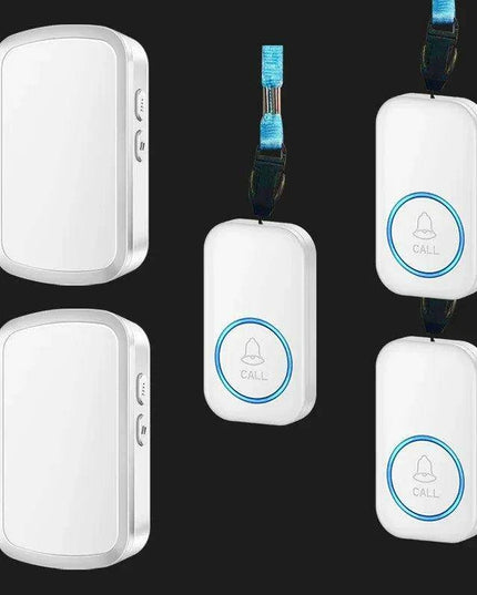 Emergency SOS Wireless Alert System with Custom Melodies - Long-Range Safety Button Set