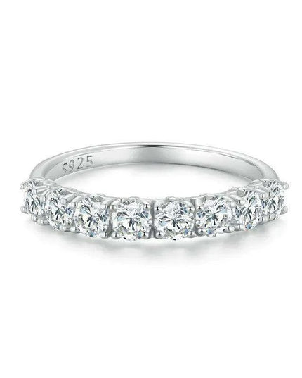 Eternal Sparkle Eco-Friendly Moissanite Engagement Ring - BAMOER's Luxurious Choice