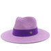 Chic Macaron White Straw Hat for Summer Travel - Essential Sun Protection for Beach Days 2023