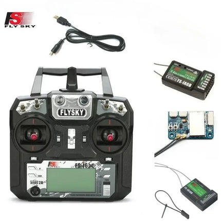 Flysky FS-i6X 10CH 2.4G Transmitter, AFHDS 2A, Mode1/Mode2