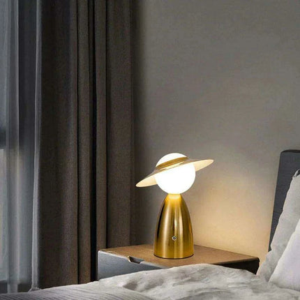 Swordsman Rechargeable Touch Dimming Desk Lamp - Modern Elegance for Home and Office