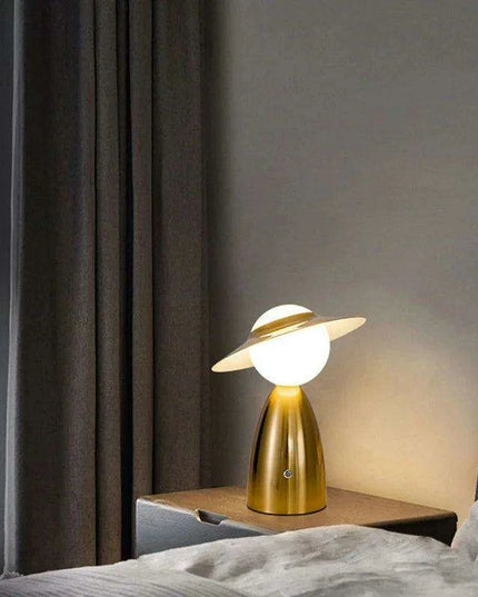 Swordsman Rechargeable Touch Dimming Desk Lamp - Modern Elegance for Home and Office
