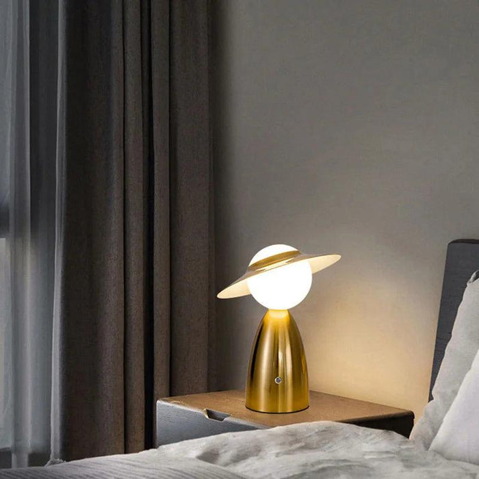 Swordsman Rechargeable Touch Dimming Desk Lamp - Modern Elegance for Home and Office