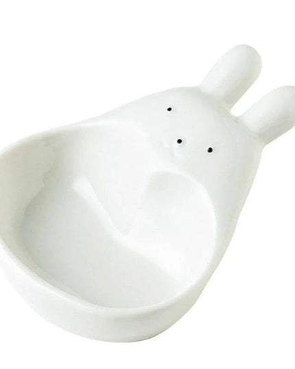 Whimsical Rabbit-Handled Ceramic Dipping Bowl - Enhance Your Culinary Presentation