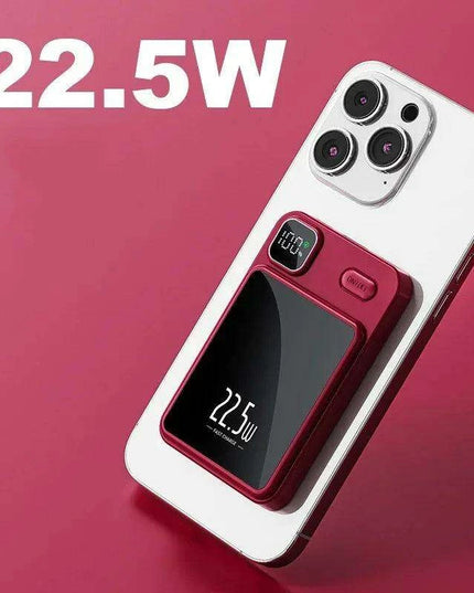 MagSafe Compatible Wireless Power Bank - 20000mAh with 20W Fast Charging Capability