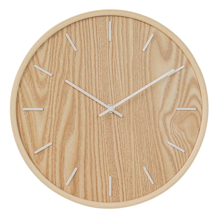 Tranquil Japanese-Inspired Wooden Wall Clock for Serene Spaces