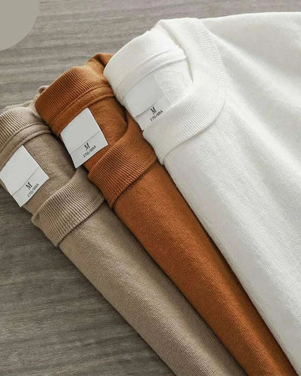 Dukeen Unisex 11.2oz Heavyweight Cotton Crewneck T-Shirt - Durable Solid Color Short Sleeve Essential