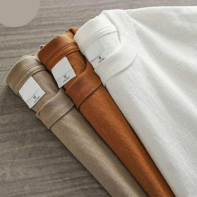 Dukeen Unisex 11.2oz Heavyweight Cotton Crewneck T-Shirt - Durable Solid Color Short Sleeve Essential