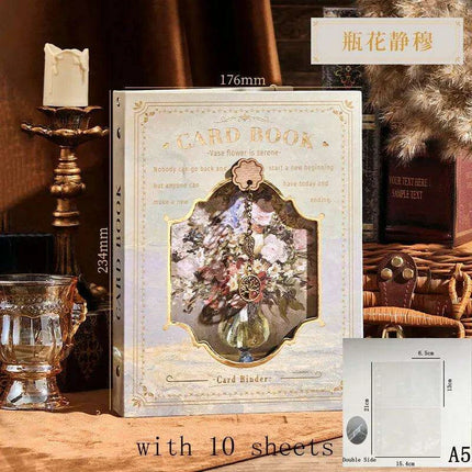 Retro 3D Kpop Memory Vault | A5 Elegant Card Holder Album