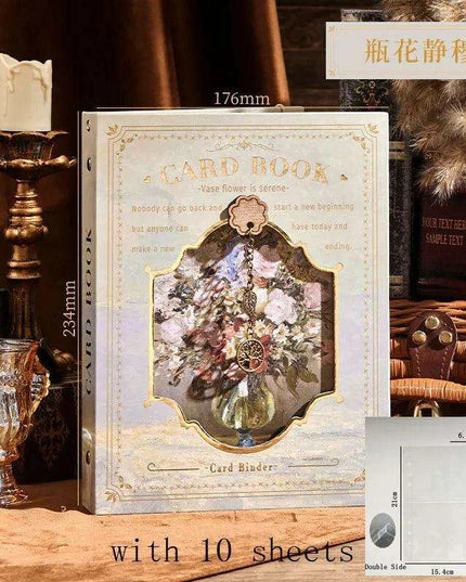 Retro 3D Kpop Memory Vault | A5 Elegant Card Holder Album