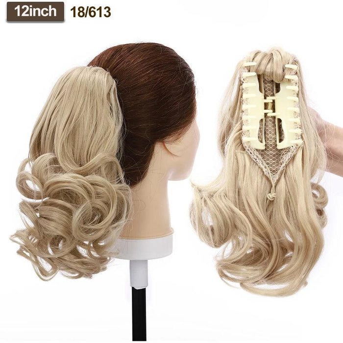 Effortless Glamour Long Wavy Clip-In Ponytail Extension for Instant Transformation