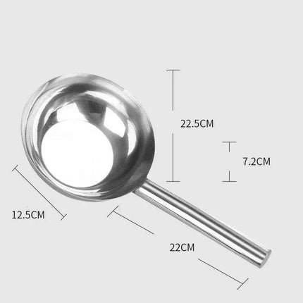 Elegant Extra-Large Stainless Steel Soup Ladle - Essential Kitchen Upgrade