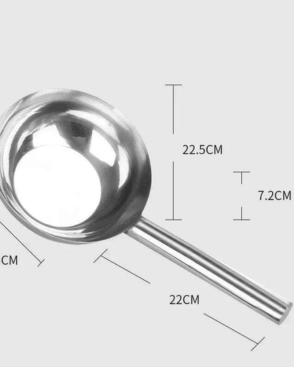 Elegant Extra-Large Stainless Steel Soup Ladle - Essential Kitchen Upgrade