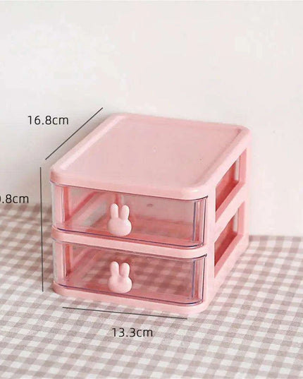 Sleek Clear Acrylic Desk Organizer for a Modern Workspace