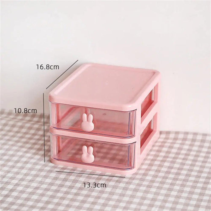 Sleek Clear Acrylic Desk Organizer for a Modern Workspace