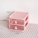 Sleek Clear Acrylic Desk Organizer for a Modern Workspace