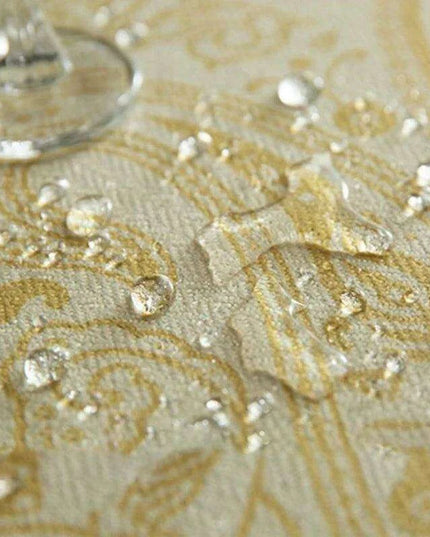 Elegant Vintage-Inspired Waterproof Tablecloth for Stylish Dining Experiences