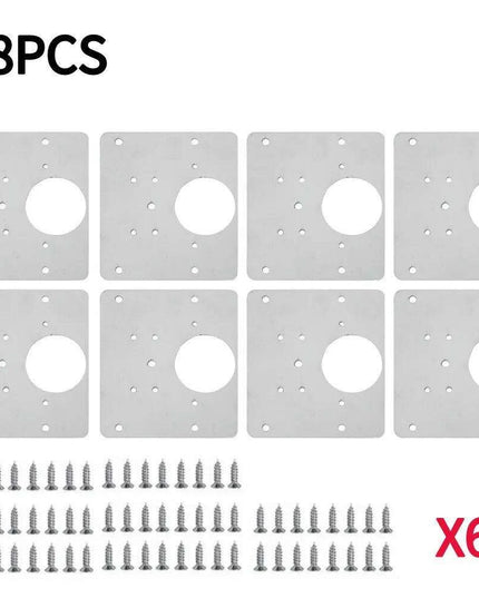 Stainless Steel Hinge Repair Tool Kit for Effortless Cabinet and Wardrobe Solutions
