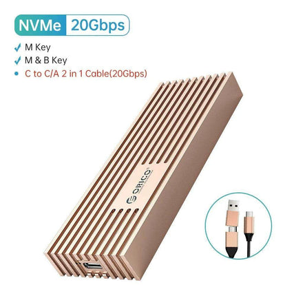 Next-Gen USB4 NVMe M.2 SSD Enclosure - Unleash Lightning-Fast Data Transfers