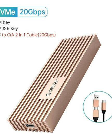 Next-Gen USB4 NVMe M.2 SSD Enclosure - Unleash Lightning-Fast Data Transfers