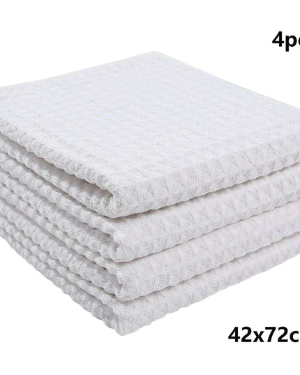 Homaxy Ultra-Soft 6-Pack Microfiber Cleaning Towels - Multi-Purpose Kitchen Essentials