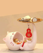 Fortune cat pink