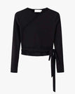 Black Ribbing Top / XL
