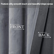 Grey / W265xH400cm / Rod Pocket