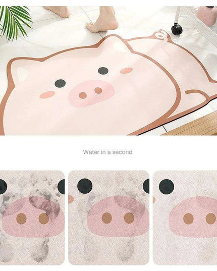 Eco-Conscious Panda Bath Mat for Ultimate Comfort and Safety