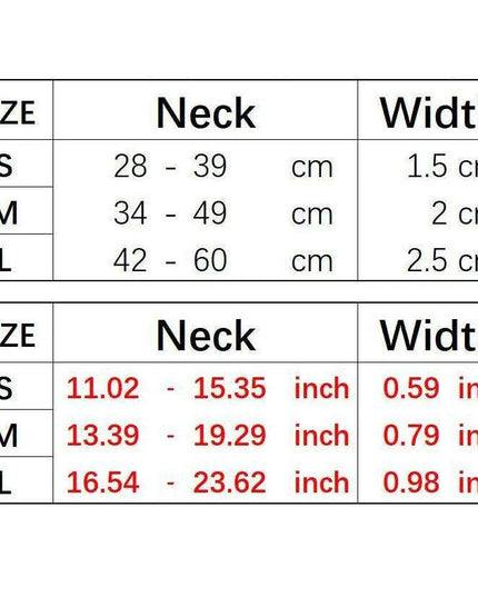 Personalized Nylon Dog ID Collar – Custom Name & Contact Info for Every Dog Breed