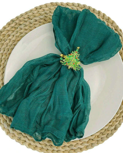 Luxurious 100-Count Gauze Cloth Napkin Set - 19.7 x 19.7 Inch Table Decor