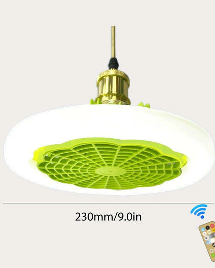 Intelligent Customizable Ceiling Fan with Ambiance Lighting for Modern Spaces