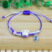 Charming Kawaii Cat Couple Love Bracelet – Adorable Braided Accessory from Japan
