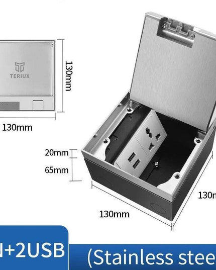 Waterproof EU Floor Socket for Seamless Home Appliance Integration