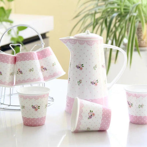 Sophisticated Bone China Tea Set - Classic Vintage Collection