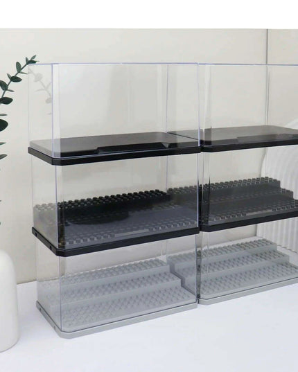 Premium Acrylic Display Case for Model Cars and Building Block Collections