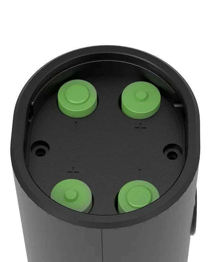 Automatic Gravity Salt and Pepper Mill Set with Adjustable Coarseness and LED Light - Rechargeable Electric Grinder for Effortless Seasoning