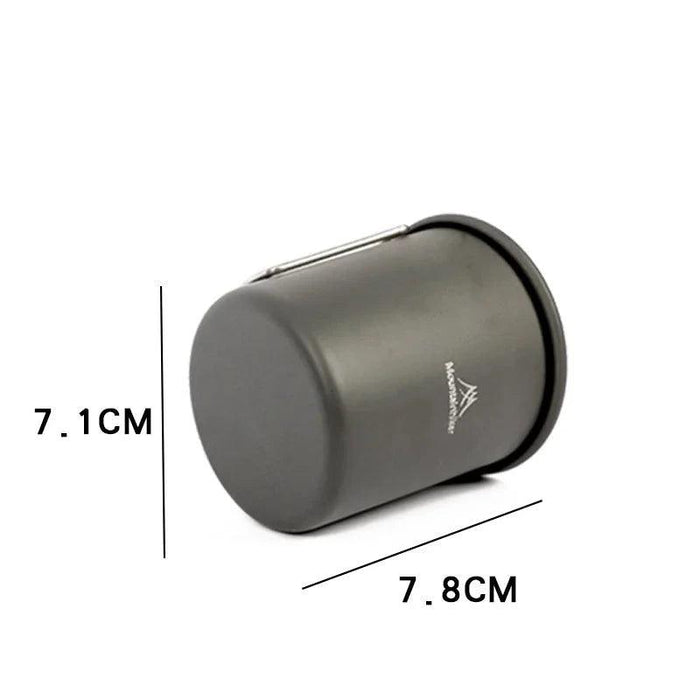 Ultralight Titanium Travel Mug by Widesea - Essential Drinkware for Outdoor Enthusiasts