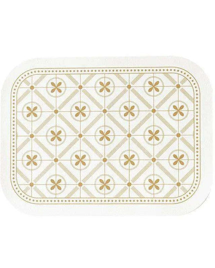 Stylish Nordic Retro Leather Dining Mat for a Chic Table Setting