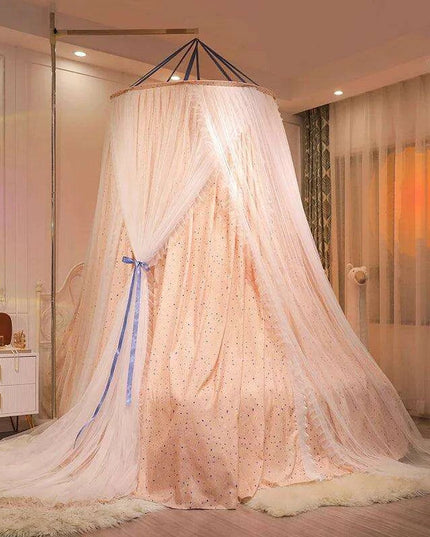 Double Layer Lace Bed Canopy - Transform Your Bedroom into a Dreamy Oasis