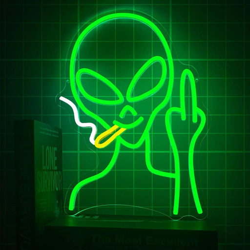 Cosmic Vibe LED Neon Light: Adjustable Brightness for Stylish Home and Party Ambiance