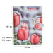 Bunny Planet Delight: Colorful Student Planner Notebook with Magnetic Closure
