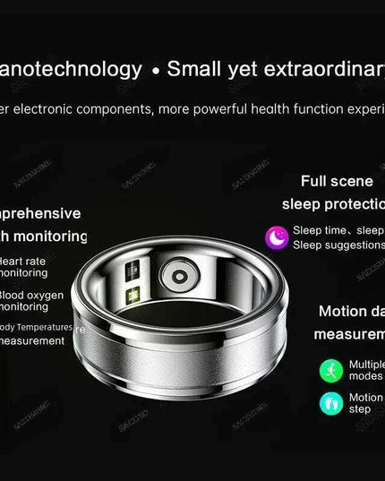Smart Health Monitoring Ring: Your Ultimate Fitness and Sleep Companion