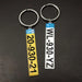 Customizable Car Plate Keychain - Thoughtful Gift for Auto Lovers